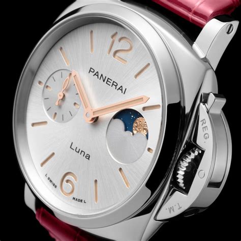 panerai luminor marina ladies pink black